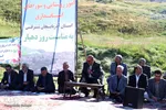 نشست خبری محمد اسکندری، مدیرکل دفتر امور روستایی و شوراهای استانداری استان آذربایجان شرقی در روستای سفیده خان