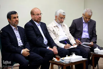 دیدار اعضای مجمع تشخیص مصلحت نظام با رهبر انقلاب
