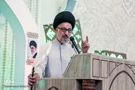 نماز عید قربان در شاهچراغ