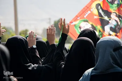 پیاده‌روی جاماندگان اربعین حسینی در شهرکرد‎
