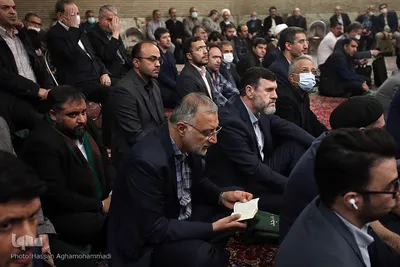 مراسم سومین روز درگذشت مرحوم عماد افروغ،  جامعه‌شناس و نماینده پیشین مجلس شورای اسلامی در مسجد امیر (ع)