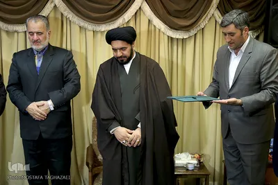 دیدار نمایندگان جامعه قرآنی با خانواده شهید «هاشم سلیمی»