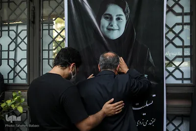 مراسم یادبود مهشاد کریمی خبرنگار فقید ایسنا