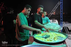 حرکت کاروان مشایه الحسین از بندر امام خمینی(ره) به سمت کربلا