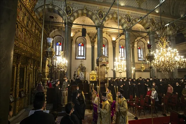 بطريركية الروم الأرثوذكس في إسطنبول تنظم قداس 