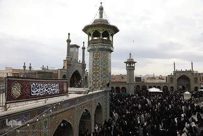 تحویل سال جدید در حرم حضرت معصومه(س)