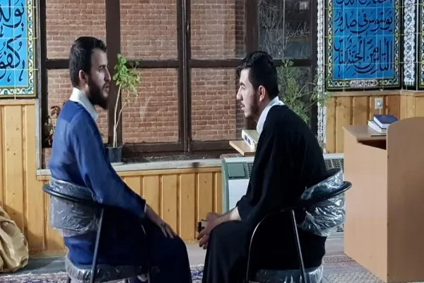 مراسم معنوی اعتکاف در مسجد جامع اردبیل 