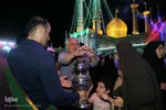 حرم کریمه اهل بیت(ع) در شب عید غدیر