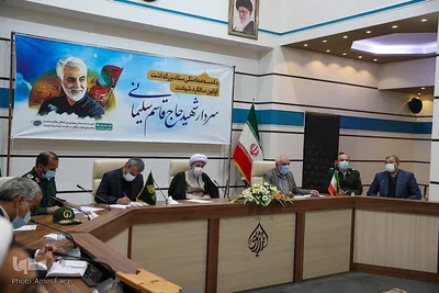جلسه هماهنگی ستاد بزرگداشت اولین سالگرد شهید حاج قاسم سلیمانی - شیراز