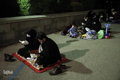 مراسم احیای شب نوزدهم ماه مبارک رمضان در مسجد دانشگاه تهران