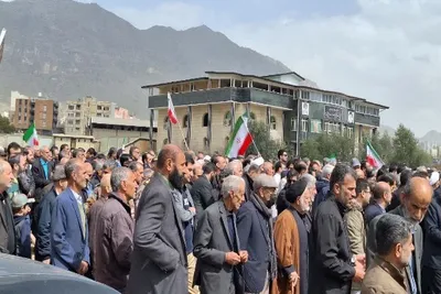 تشییع پیکر پاک شهدای ناوشکن دنا در خرم‌‌آباد