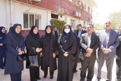 اجتماع کادر بهداشت و درمان لرستان در اعلام انزجار از حملات آمریکا و اسرائیل به مراکز درمانی کشور