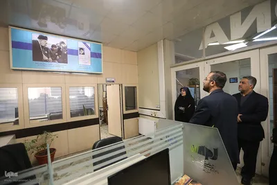 بازدید مدیرکل تبلیغ و امور دینی نهاد نمایندگی مقام معظم رهبری در دانشگاه آزاد