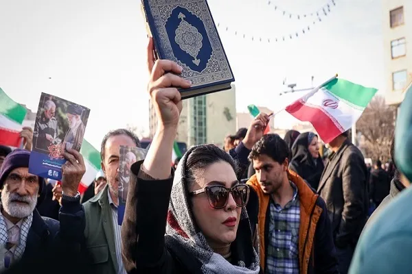 په ایران کې د ملی پيوستون او یووالي ننداره او میلیوني لاریون(انځوریز راپور)