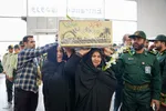 استقبال از پیکر شهید سیدعلاءالدین اسدپور‎