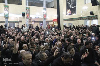 ​مراسم شام غریبان جانباختگان حادثه قطار