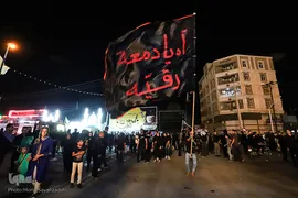 عزدارای خرمشهری‌ها در شب عاشورا