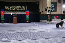 حسینیه ایران؛ مراسم عزاداری شب تاسوعای حسینی در بیت رهبری