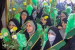 گل آرایی و گل باران مضجع شریف حضرت شاهچراغ(ع)‎‎