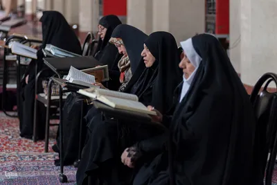 جزء خوانی قرآن در مصلی کرج‎