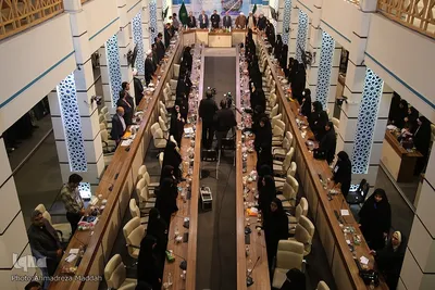 آیین اختتامیه همایش بین‌المللی اندیشه‌های قرآنی آیت‌الله خامنه‌ای در حرم شاهچراغ(ع)