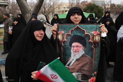 تشییع پیکر شهدای تجاوز آمریکایی - صهیونی در تبریز