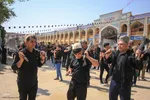 عزاداری هیئت عشایر قشقایی در حرم شاهچراغ(ع)