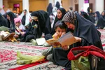 قرائت خطبه فدکیه و عرض تسلیت هیات مذهبی به حضرت شاهچراغ (ع)