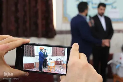 حضور پرشور مردم ملایر در پای صندوق های رأی‎