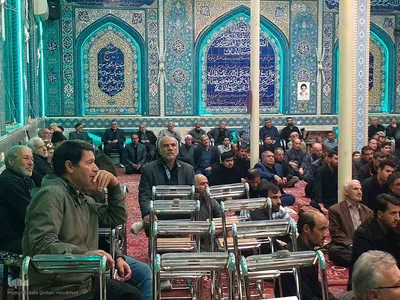 مراسم عزاداری شب شهادت حضرت فاطمه زهرا(س) در اهر