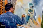 کارگاه نقاشی « قرمز پر رنگ» یادمان شهدای حمله تروریستی حرم شاهچراغ(ع)