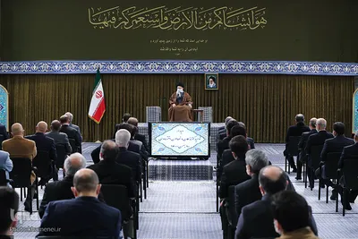 دیدار تولیدکنندگان با رهبر انقلاب
