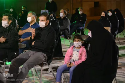 مراسم عزاداری شب هشتم ماه محرم میدان منصور تبریز