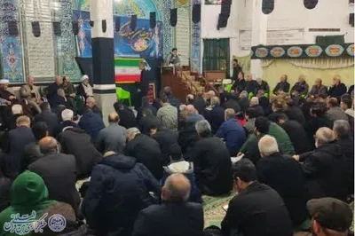 سومین شب اجتماع باشکوه مردم بابلسر در شام شهادت رهبر شهید امام خامنه ای