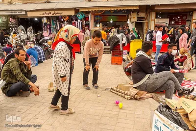 بازار اصفهان در آستانه عید نوروز