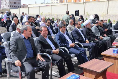 افتتاح مدرسه شهید آیت‌الله رئیسی در سهند‎
