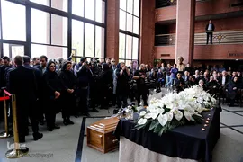 مراسم تشییع پیکر داریوش شایگان

