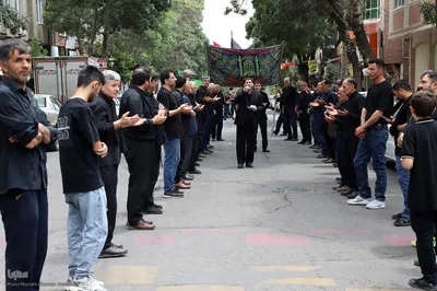 آیین عزاداری تاسوعای حسینی در اهر
