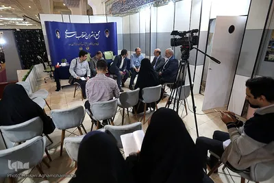 بازدید حسن مسلمی نائینی، رییس جهاددانشگاهی از سی‌و‌چهارمین دوره نمایشگاه بین المللی کتاب تهران