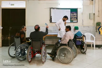 شور انتخابات در آسایشگاه جانبازان شهید مطهری
