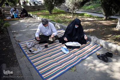 مراسم معنوی قرائت دعای «عرفه» در دانشگاه تهران