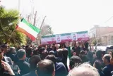 فیلم | تشییع شهدای تجاوز آمریکایی صهیونی در یزد