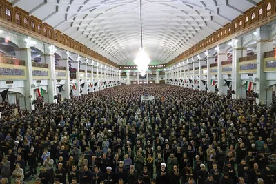 اقامه نماز عید فطر تبریز به امامت تبریز