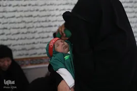 مراسم «شیرخوارگان عاشورایی» در قم