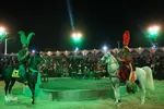 آیین تعزیه‌خوانی «دایره قسمت» در میدان امام علی (ع) اصفهان