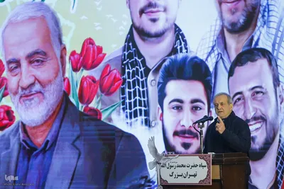آیین بزرگداشت ششمین سالگرد شهادت شهید سلیمانی