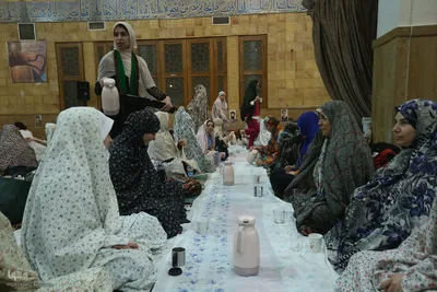 مراسم اعتکاف دانشجویی