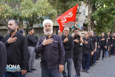 مراسم جاماندگان اربعین حسینی در ملایر