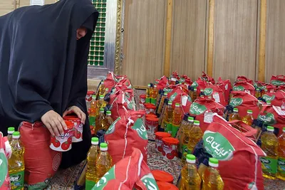 توزیع ۱۰۰۰بسته معیشتی عیدانه عید غدیر خم
