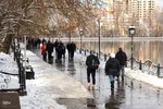 بارش اولین برف پاییزی در تبریز‎